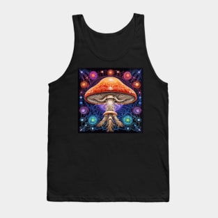 Chakra Infused Mushroom Meditation Tank Top